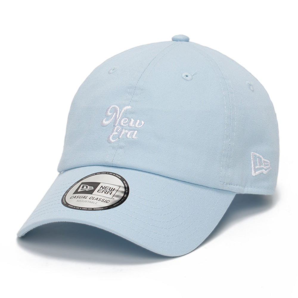 New Era Casual Classic Strap Logo Glacial Blue Adjustable