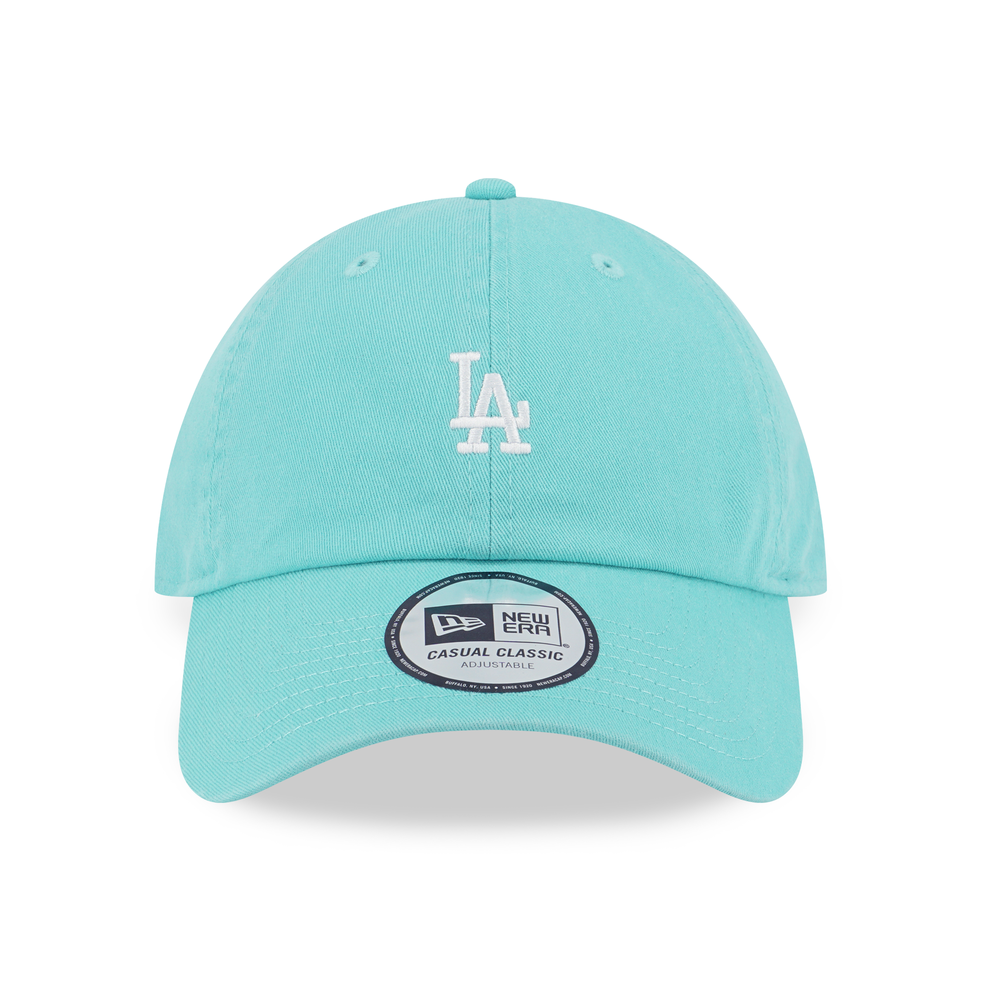 New Era Casual Classic Essential Los Angeles Dodgers Arctic Teal Adjustable Cap