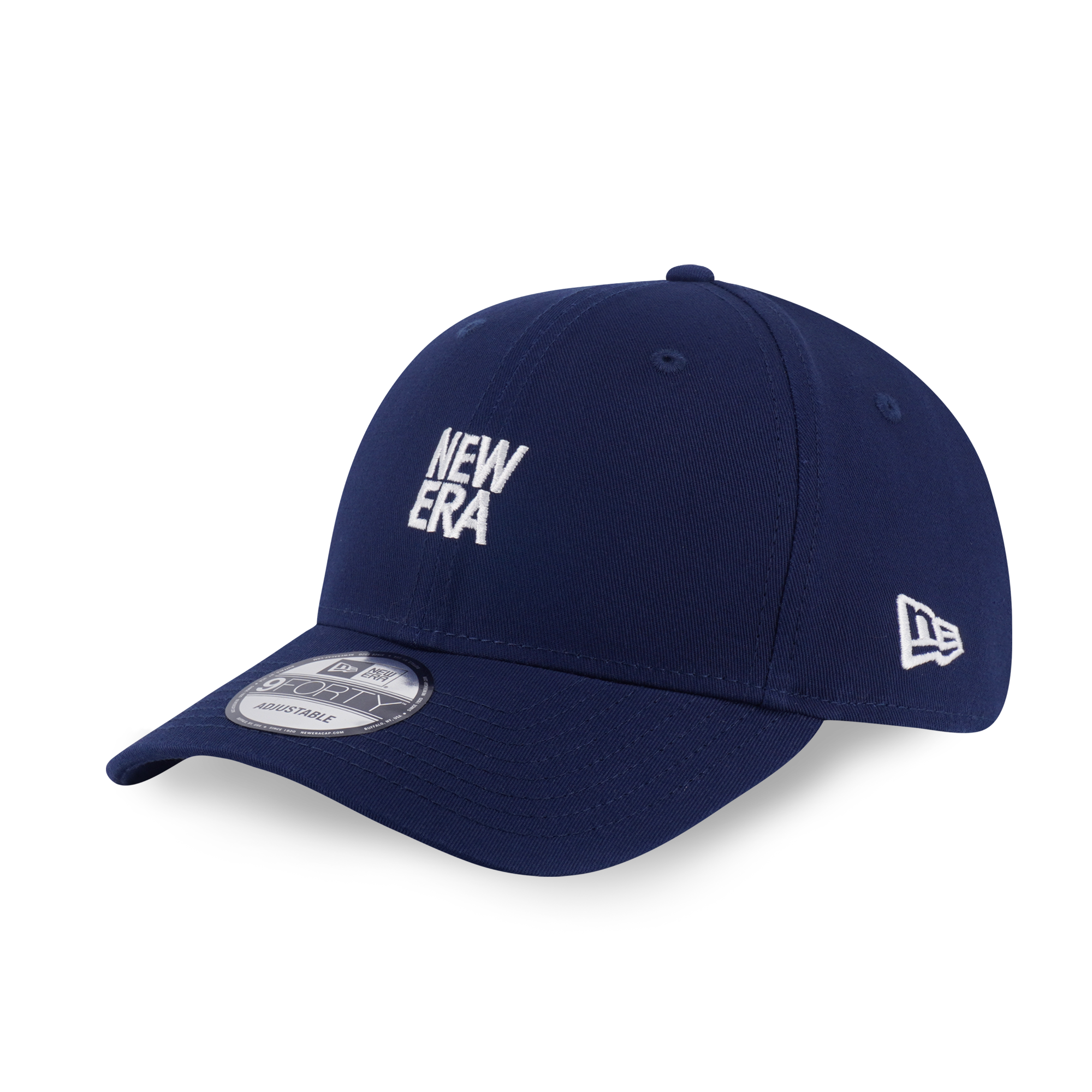 New Era 9FORTY Wordmark Oceanside Blue Adjustable Cap