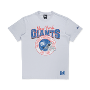 New Era New York Giants NFL Helmet Dolphine Gray Short Sleeve T-Shirt