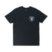 New Era Las Vegas Raiders League Washed Cotton Black Short Sleeve T-Shirt