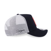 New Era 9FORTY A-Frame Los Angeles Dodgers Color Era Black Trucker Snapback Cap