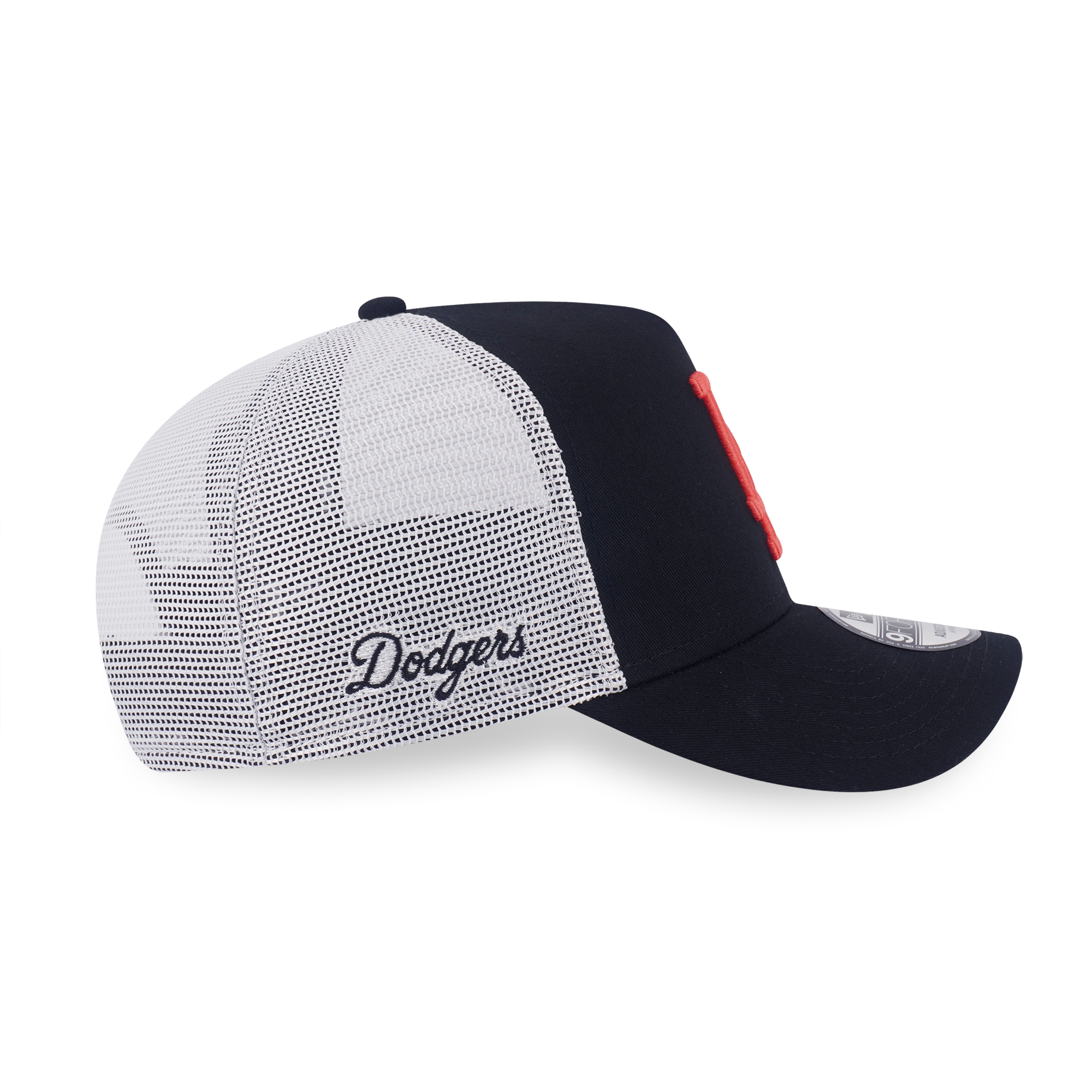 New Era 9FORTY A-Frame Los Angeles Dodgers Color Era Black Trucker Snapback Cap