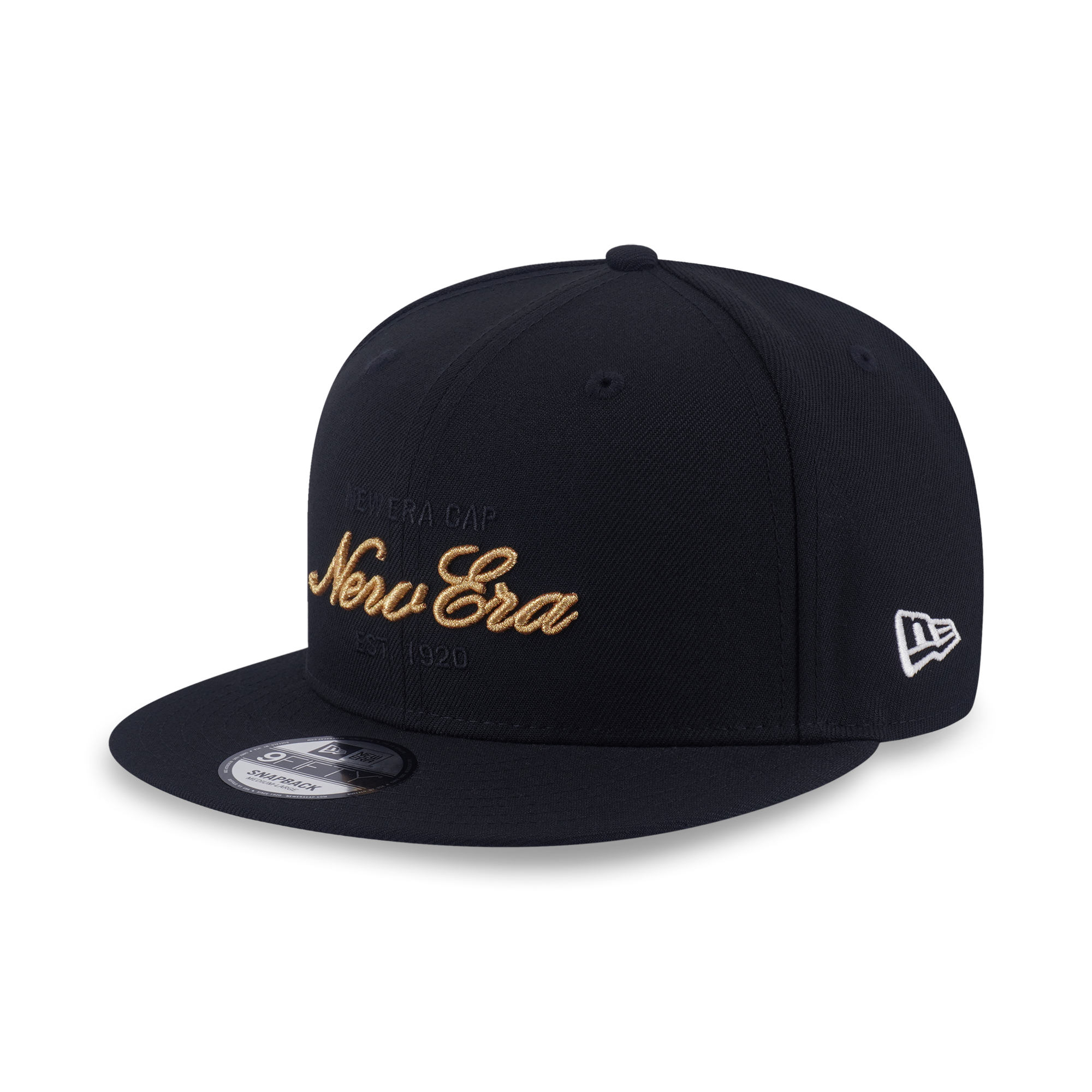 New Era 9FIFTY NEC Logo Black Snapback Adjustable Cap – urbanAthletics