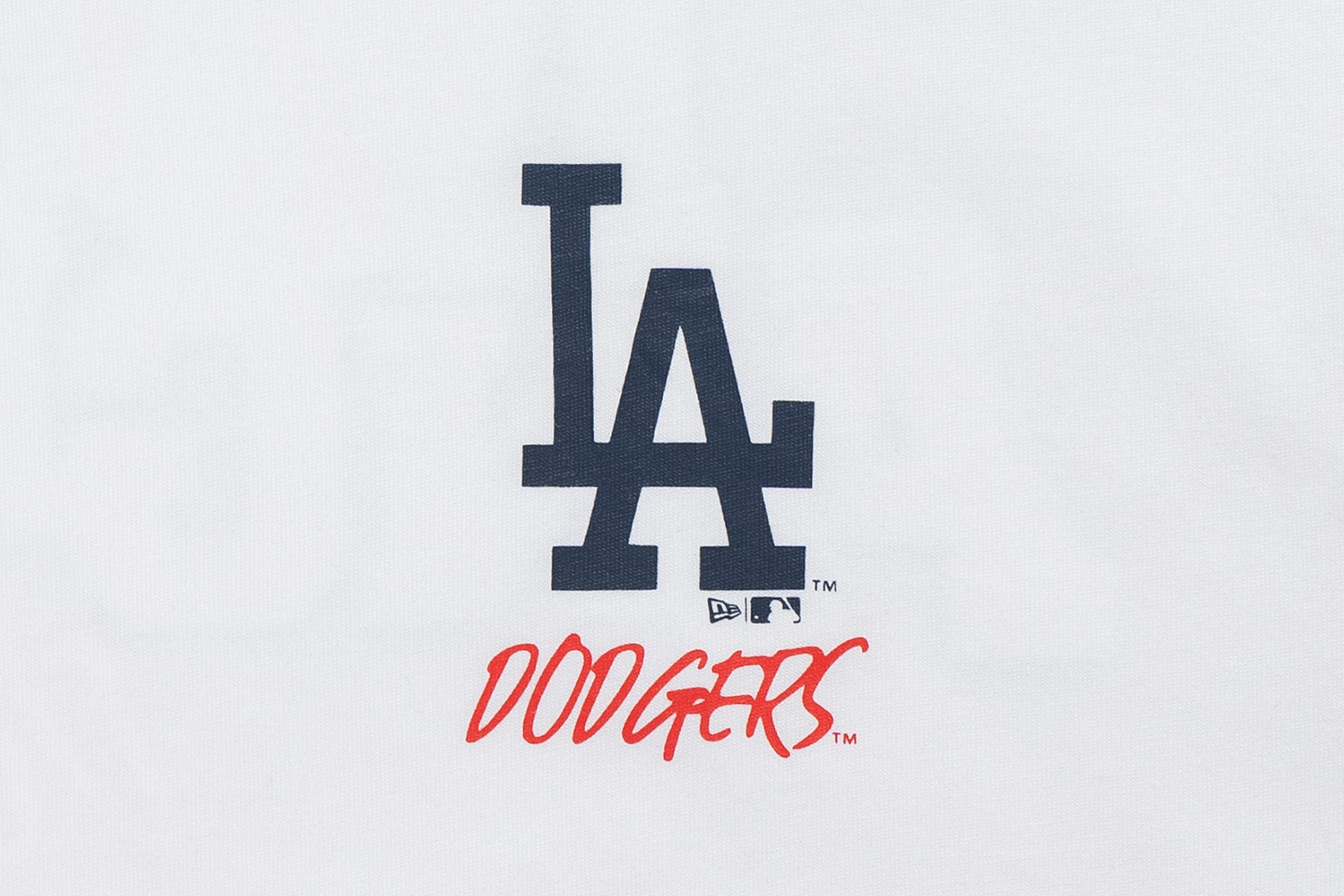 New Era Los Angeles Dodgers Essential White Short Sleeve T-Shirt
