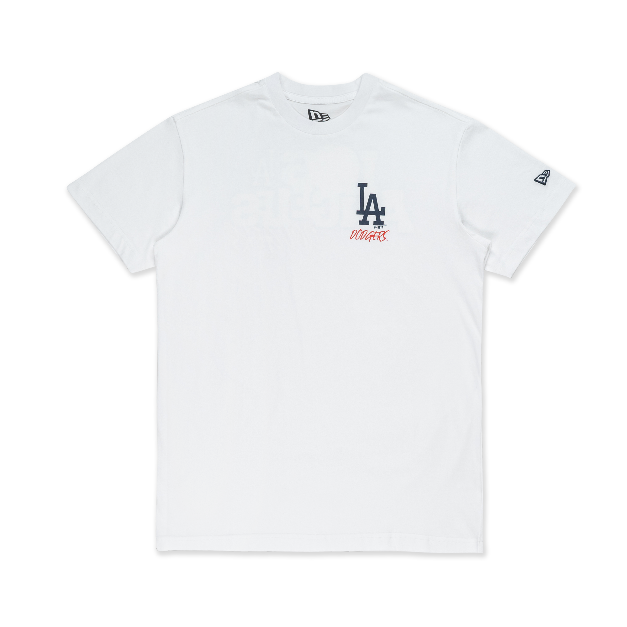 New Era Los Angeles Dodgers Essential White Short Sleeve T-Shirt