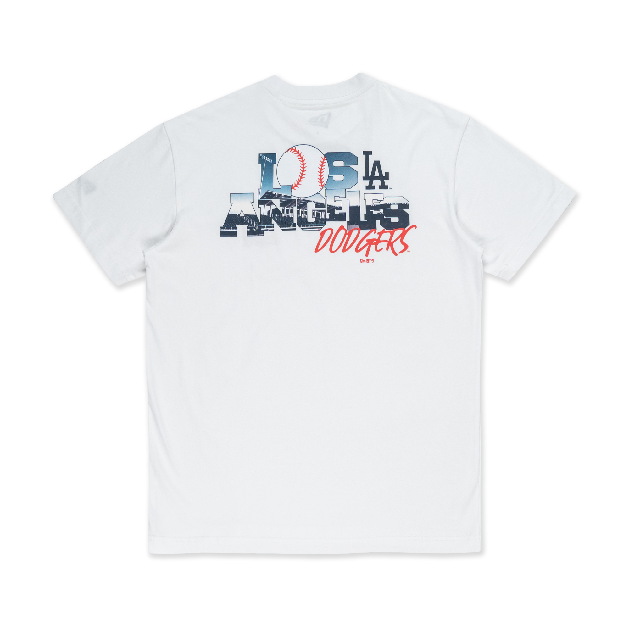 New Era Los Angeles Dodgers Essential White Short Sleeve T-Shirt