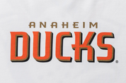 New Era Anaheim Ducks NHL White Oversized Short Sleeve T-Shirt