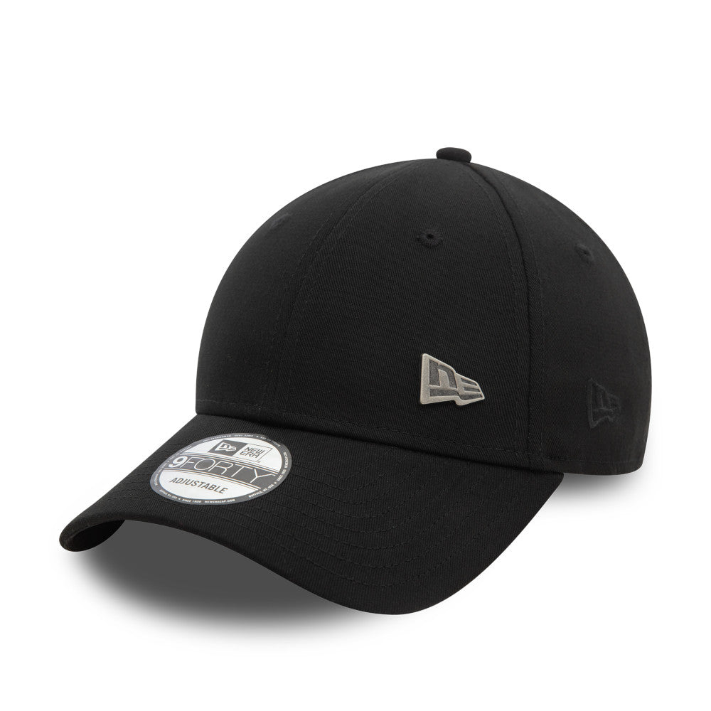 New Era 9FORTY Pin Black Adjustable Cap