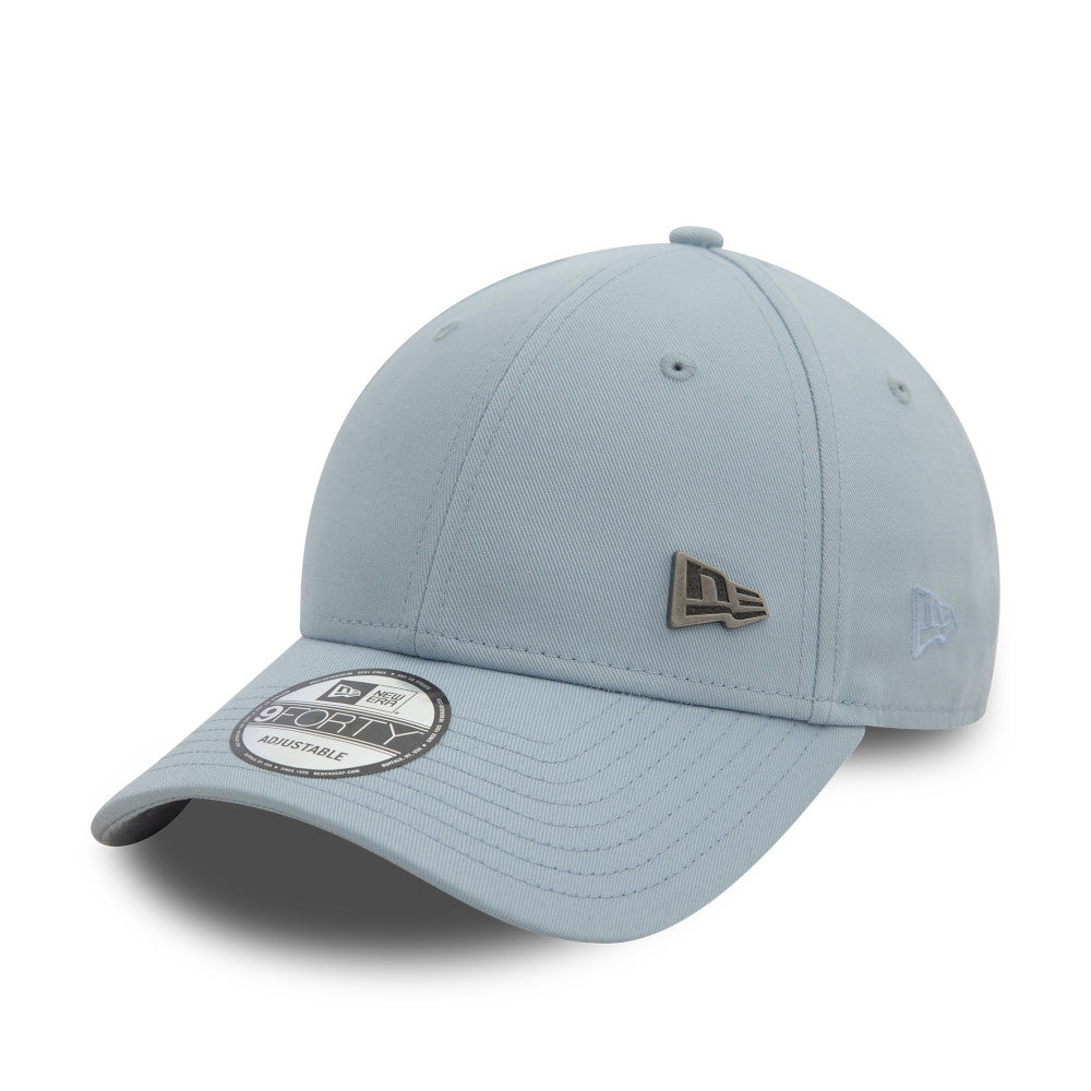 fitted new era cap soft New Era 9FORTY Pin Soft Blue Adjustable Cap – urbanAthletics