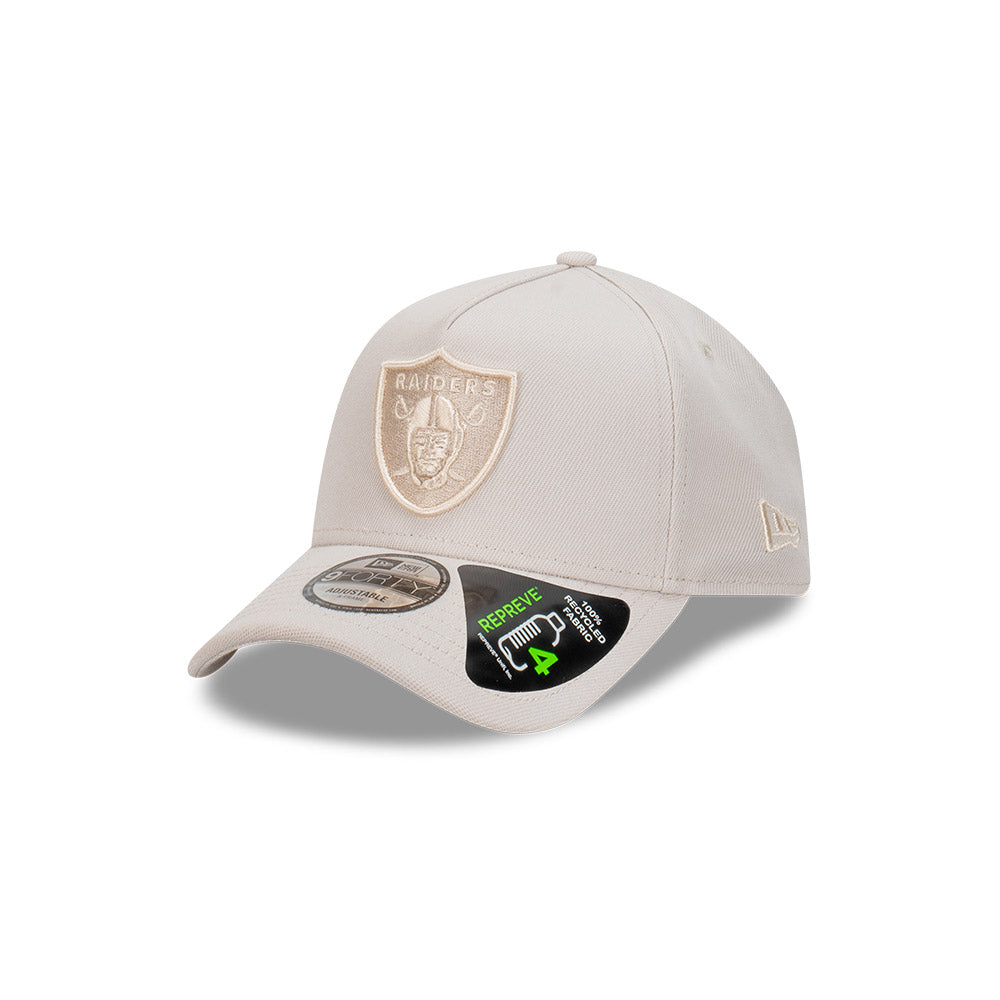 New Era 9FORTY A-Frame Las Vegas Raiders NFL Repreve Stone