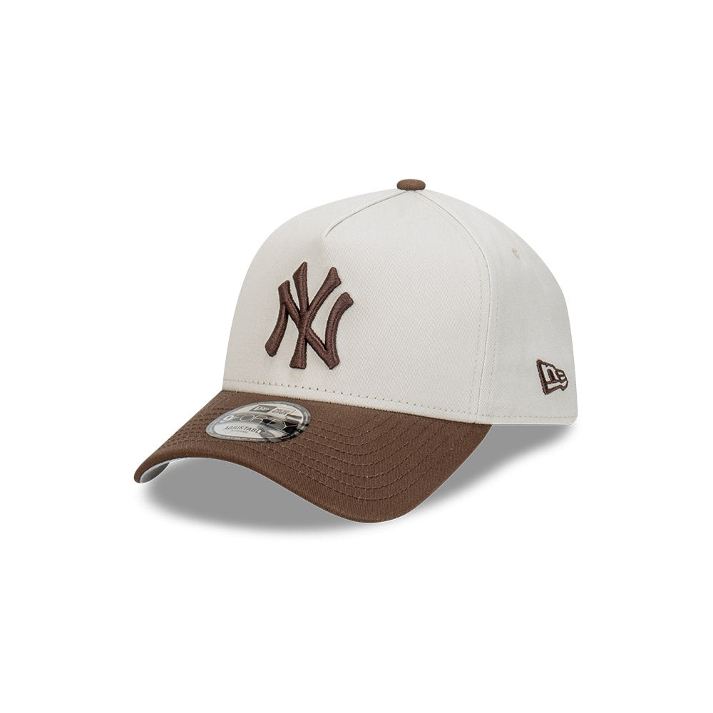 限定品★NEW ERA★9FORTY A-Frame Snapback Vintage Stone 帽子 New Era Vintage Stone Walnut 9FORTY A-Frame Snapback Cap