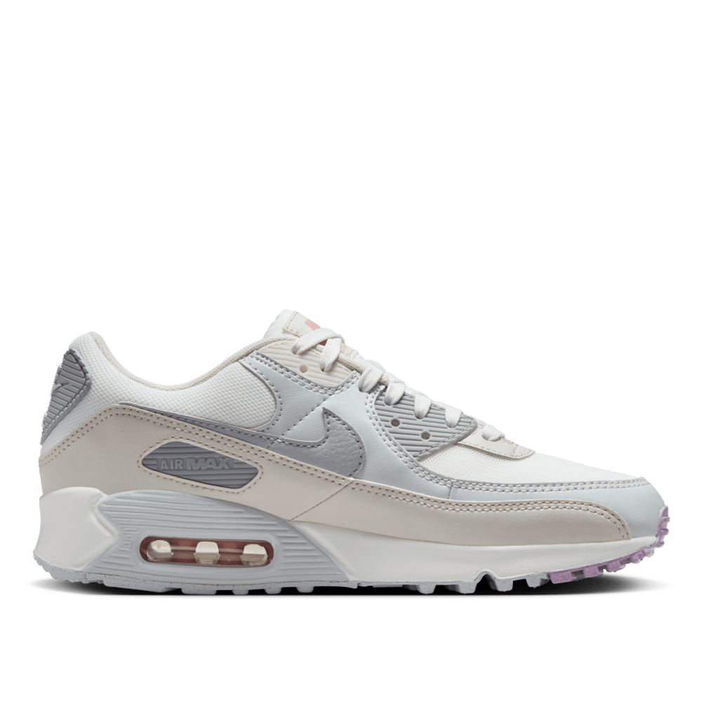 Nike air max 90 womens white and grey online
