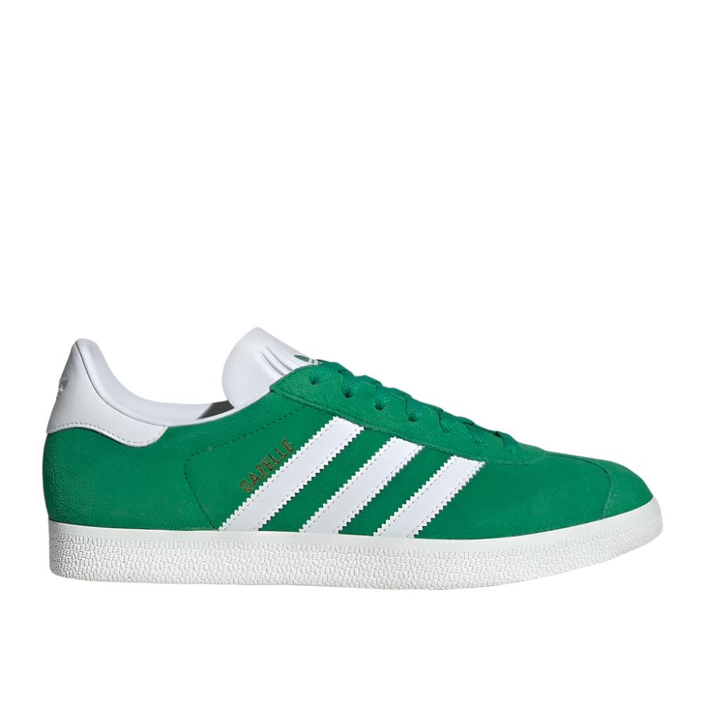 Mens all white gazelles discount