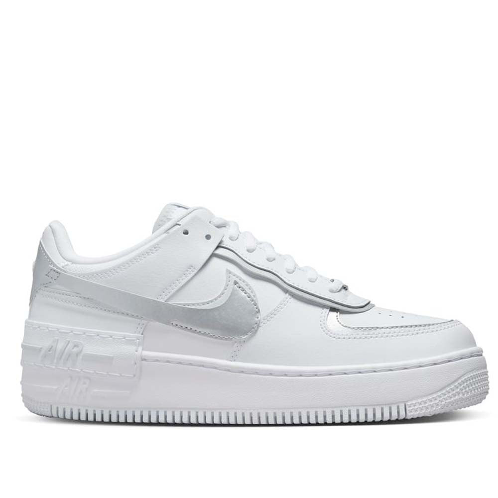 haag Omleiden bellen Nike Women's Air Force 1 Shadow Shoes White Grey - urbanAthletics