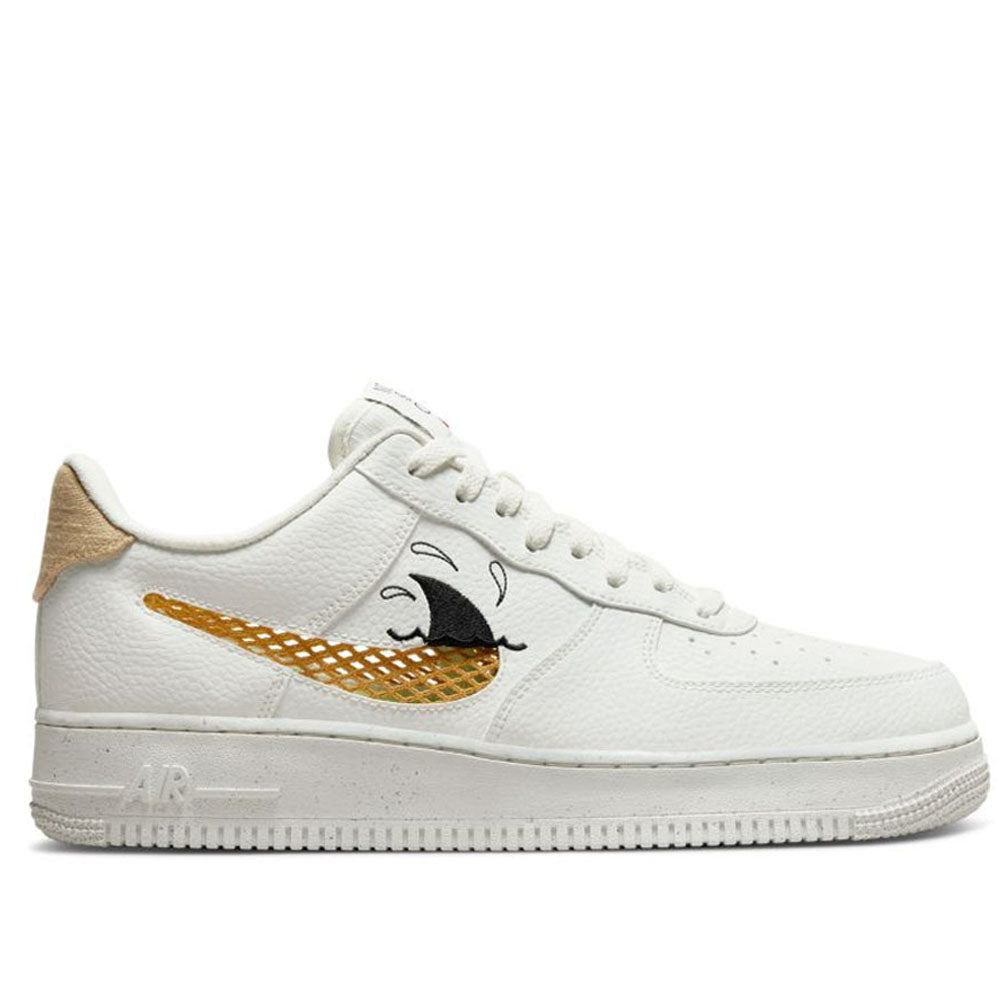 Nike Men's Air Force 1 '07 LV8 Next Nature White Gold - urbanAthletics