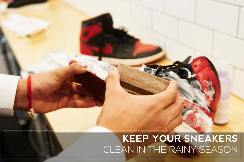 Keep Your Sneakers Clean In The Rainy Season