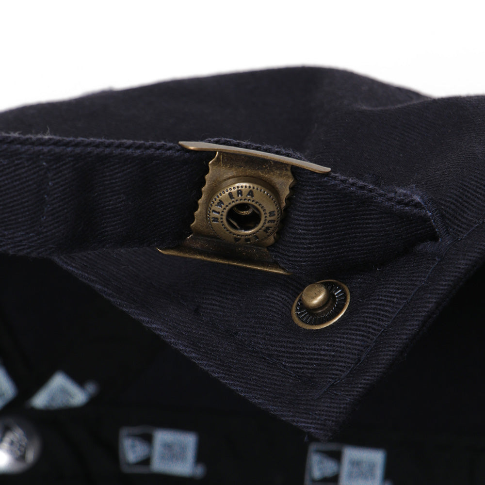 New Era Casual Classic Strap Logo Navy Adjustable Cap