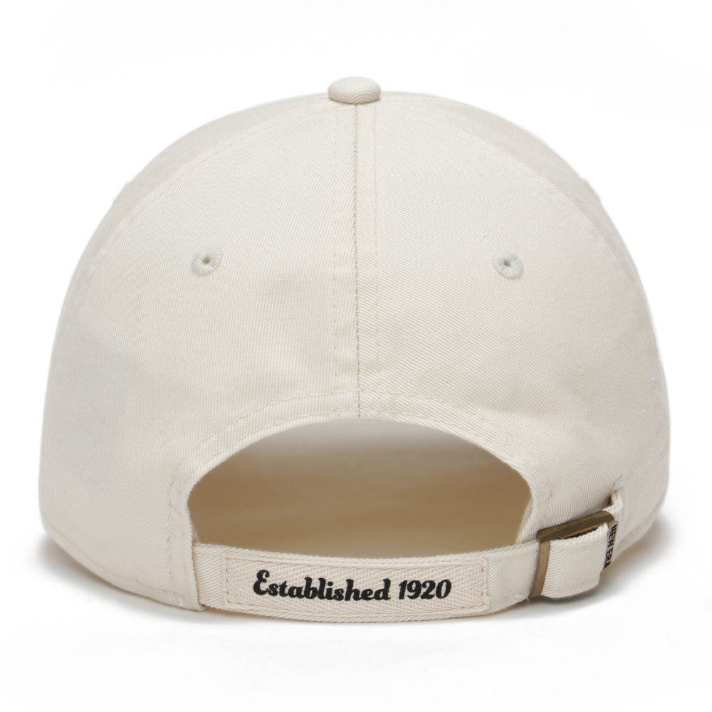 New Era Casual Classic Strap Logo Cream Adjustable Cap