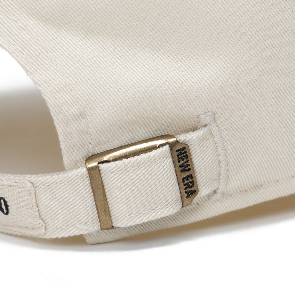 New Era Casual Classic Strap Logo Cream Adjustable Cap