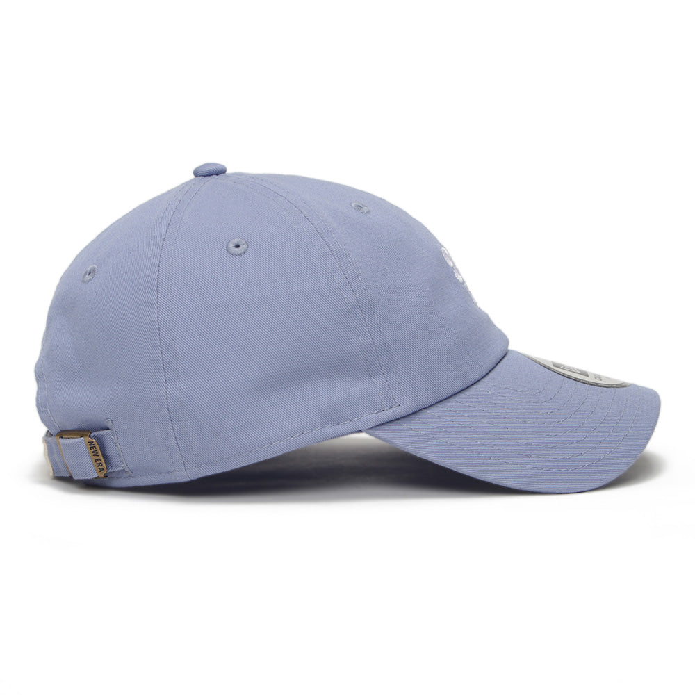New Era Casual Classic Strap Logo Iris Flower Adjustable Cap