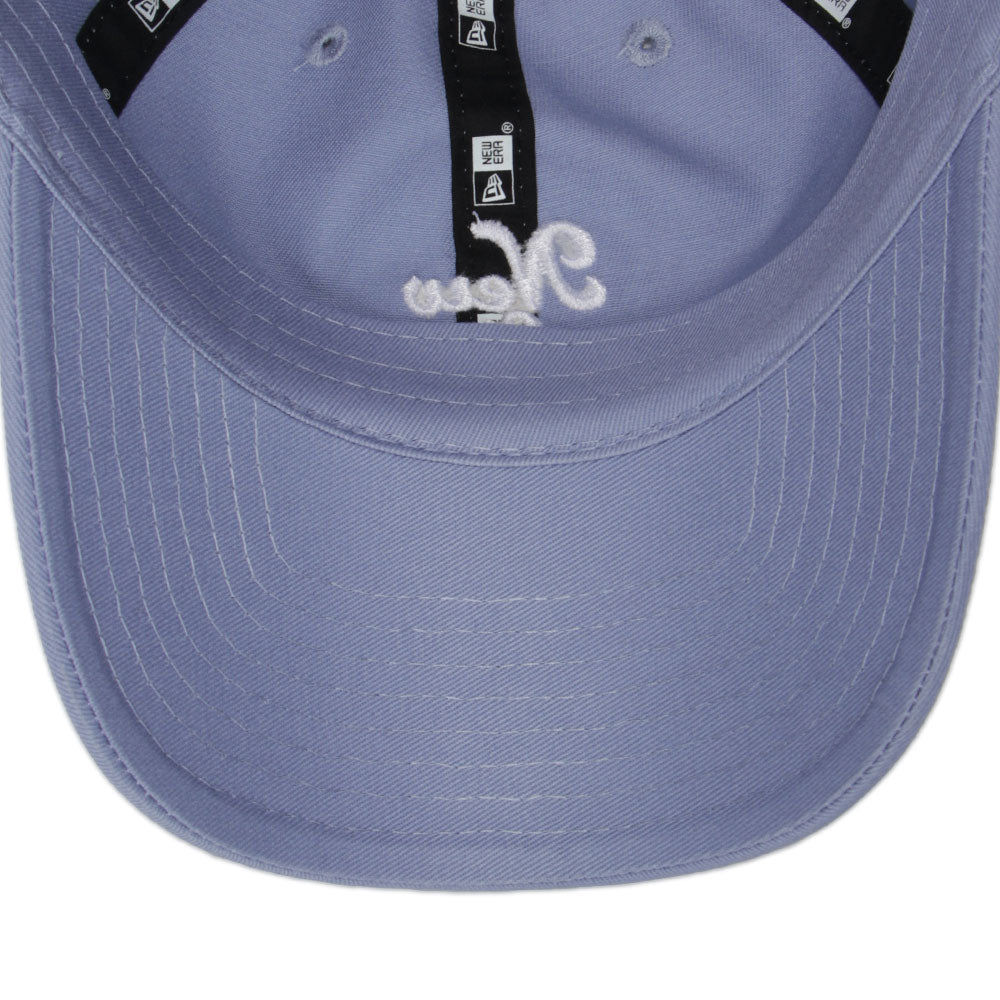 New Era Casual Classic Strap Logo Iris Flower Adjustable Cap