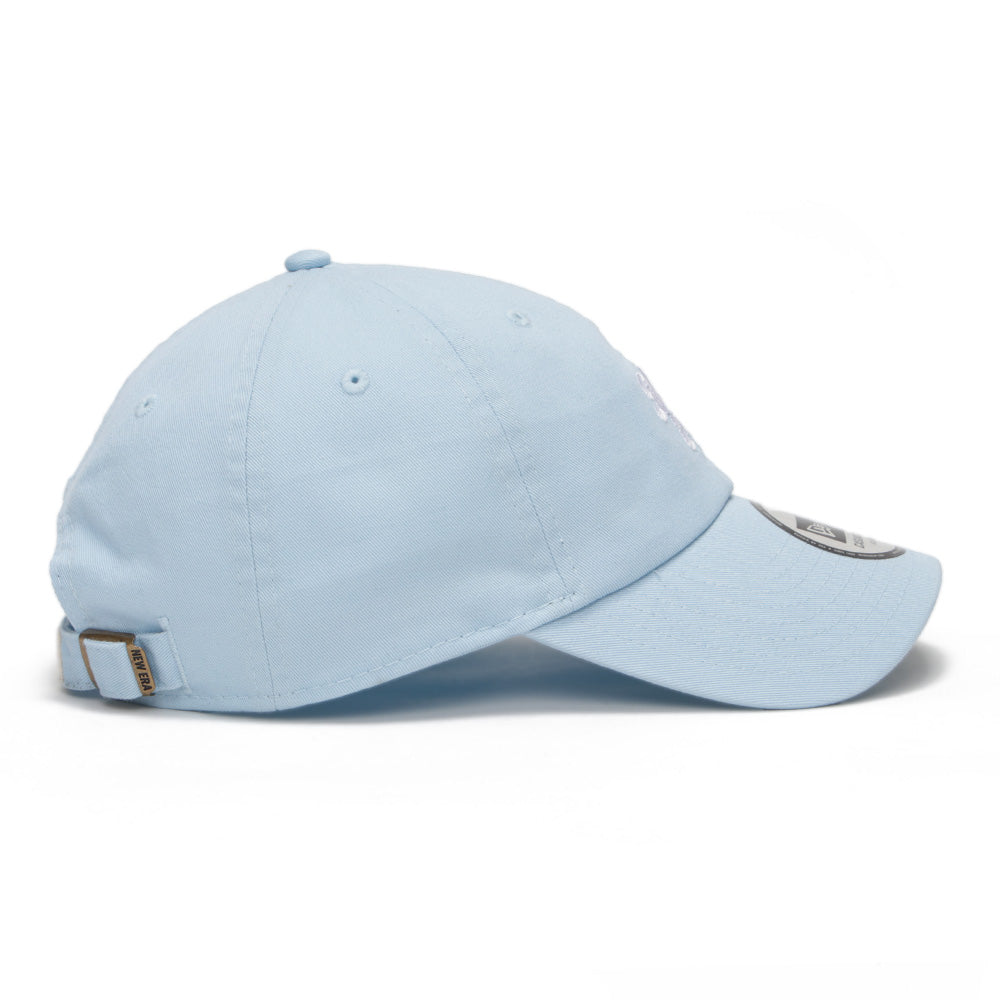 New Era Casual Classic Strap Logo Glacial Blue Adjustable Cap