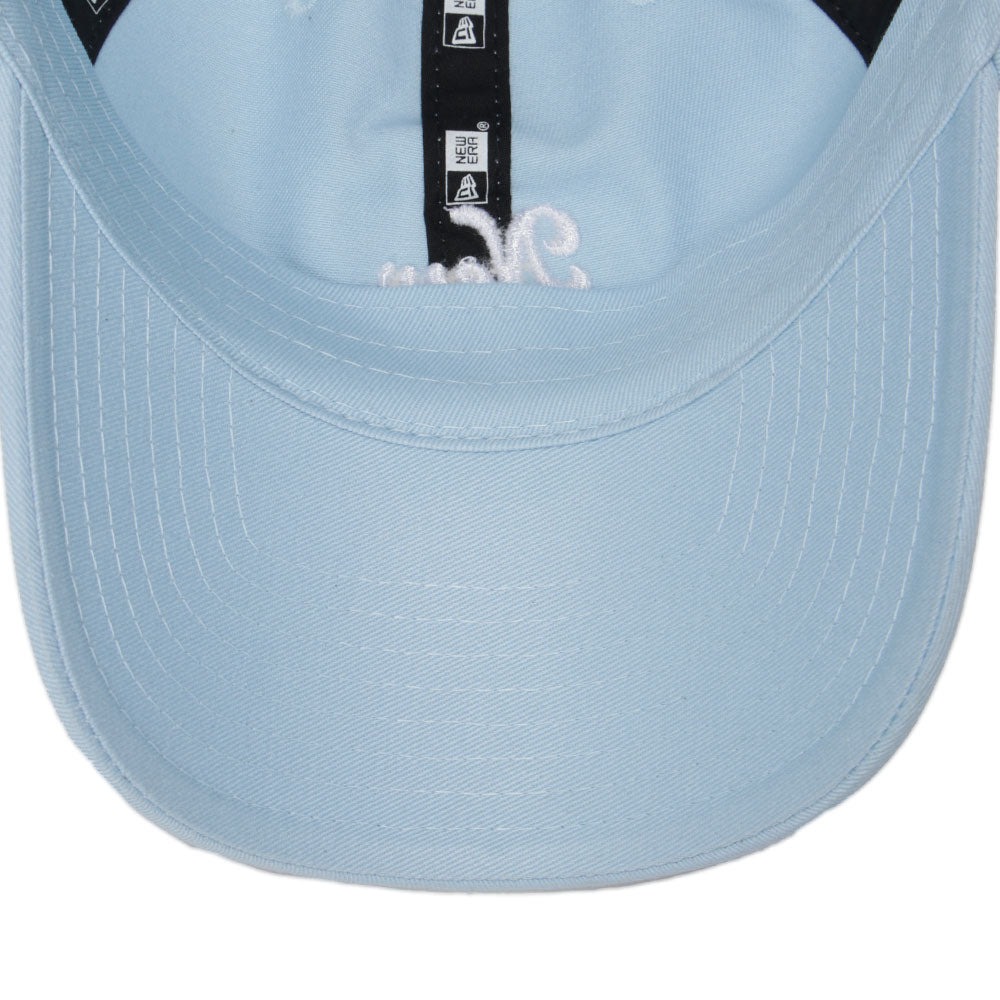 New Era Casual Classic Strap Logo Glacial Blue Adjustable Cap