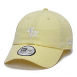 New Era Casual Classic Strap Logo Yellow Adjustable Cap