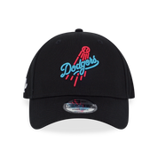 New Era 9FORTY Los Angeles Dodgers Party Vibe Summer Neon Black Adjustable Cap