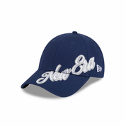 New Era 9FORTY Mix League Cross Panels Dark Blue Adjustable Cap
