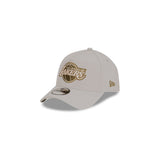 New Era 9FORTY A-Frame Los Angeles Lakers Medium Silver Olive Adjustable Cap