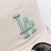 New Era 9TWENTY Los Angeles Dodgers Soft Nature Plant Light Cream Adjustable Cap