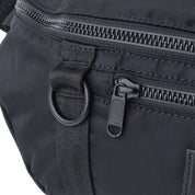 New Era Nylon Twill Black Waist Bag