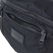 New Era Nylon Twill Black Waist Bag