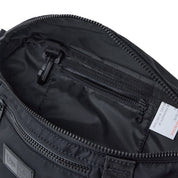 New Era Nylon Twill Black Waist Bag