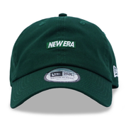 New Era Casual Classic Box Wordmark Dark Green Adjustable Cap