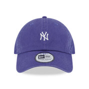 New Era Casual Classic Essential New York Yankees Purple Adjustable Cap