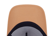 New Era 9FORTY A-Frame Trucker New York Yankees MLB Color Deep Sand Snapback Cap