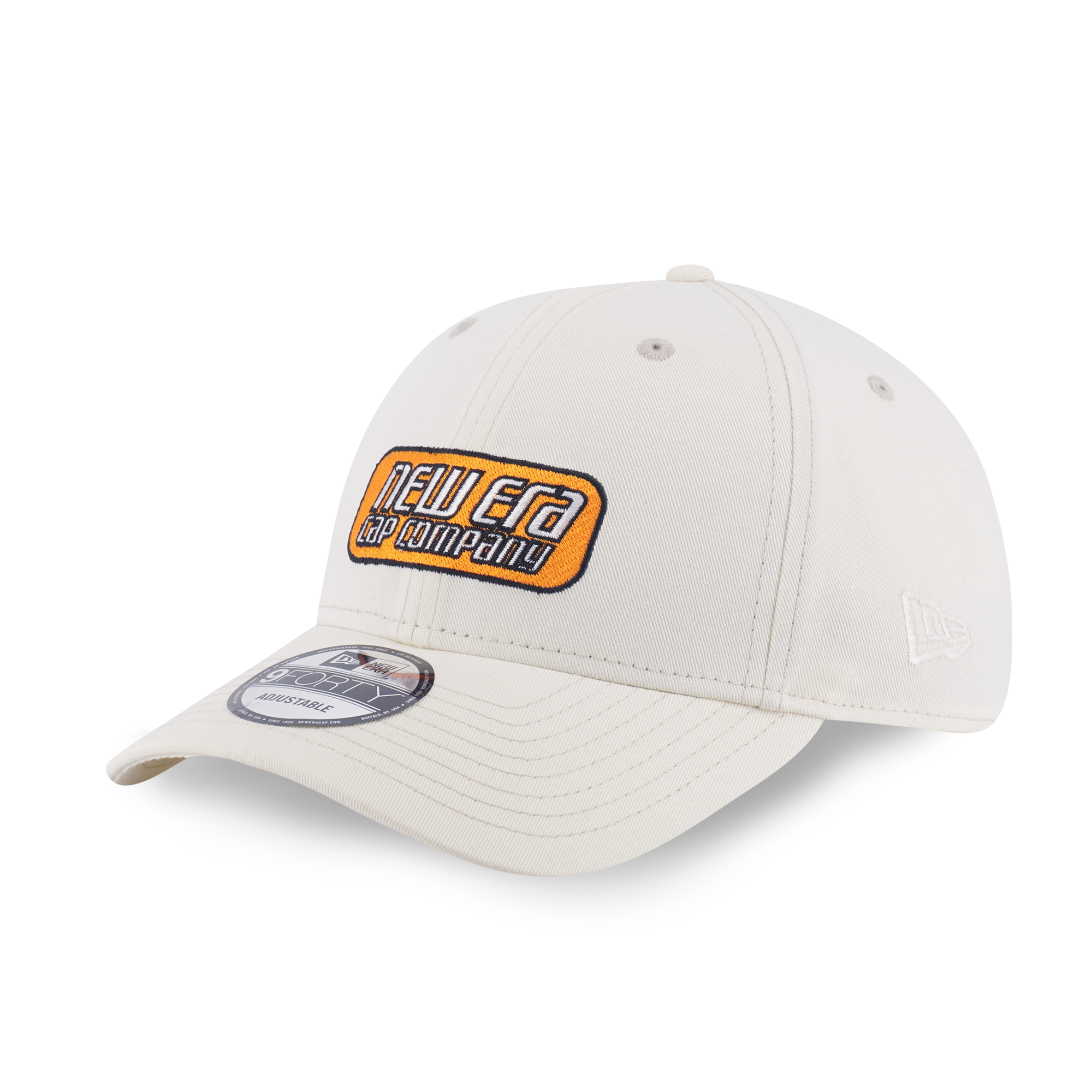14499984_9FORTY_SS25_NEW-ERA-CAP-COMPANY_CHROME-WHITE_3QL.png
