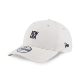 New Era 9FORTY Wordmark Chrome White Adjustable Cap