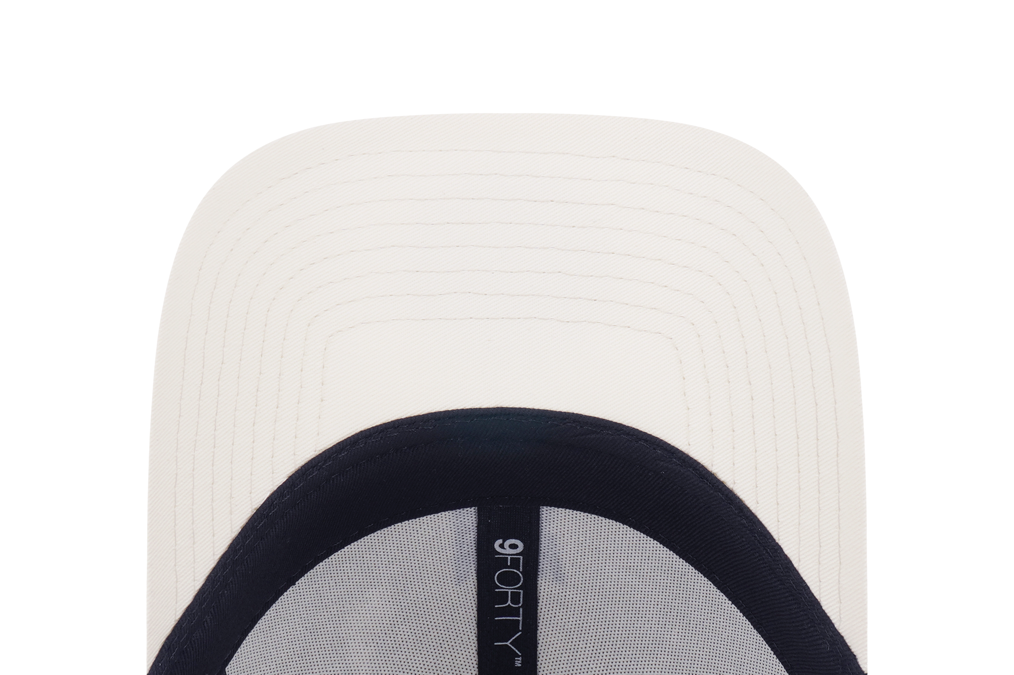 New Era 9FORTY Wordmark Chrome White Adjustable Cap