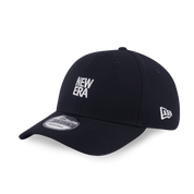 New Era 9FORTY Wordmark Black Adjustable Cap