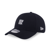 New Era 9FORTY Wordmark Black Adjustable Cap