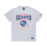 New Era New York Giants NFL Helmet Dolphine Gray Short Sleeve T-Shirt