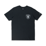 New Era Las Vegas Raiders League Washed Cotton Black Short Sleeve T-Shirt