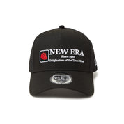 New Era 9FORTY A-Frame Cap Logo Black Trucker Snapback Cap