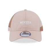 New Era 9FORTY Unstructured Wordmark Cordura Re Cor Oat Milk Adjustable Cap