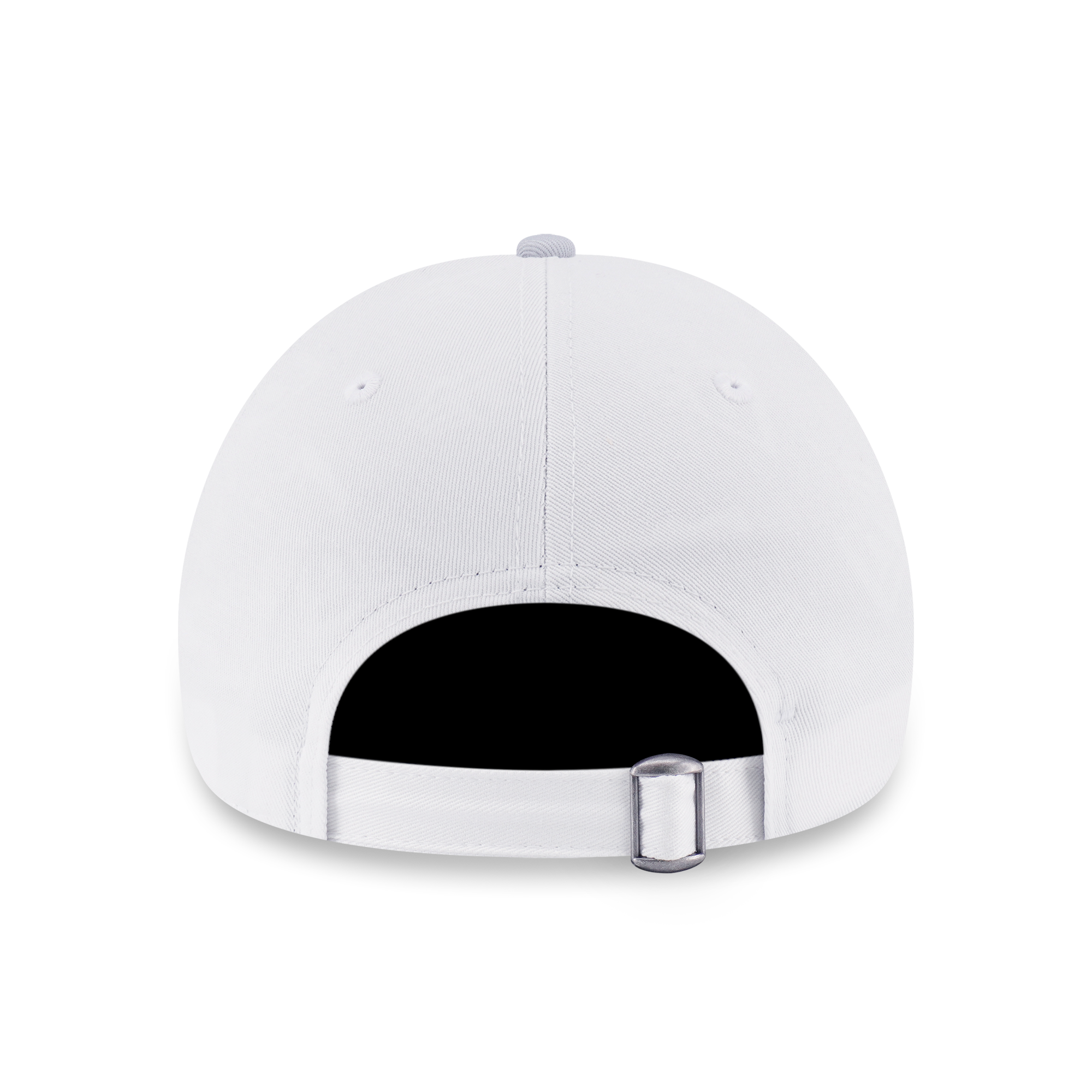 New Era 9FORTY Wordmark 90s Vibe White Dolphin Gray Adjustable Cap