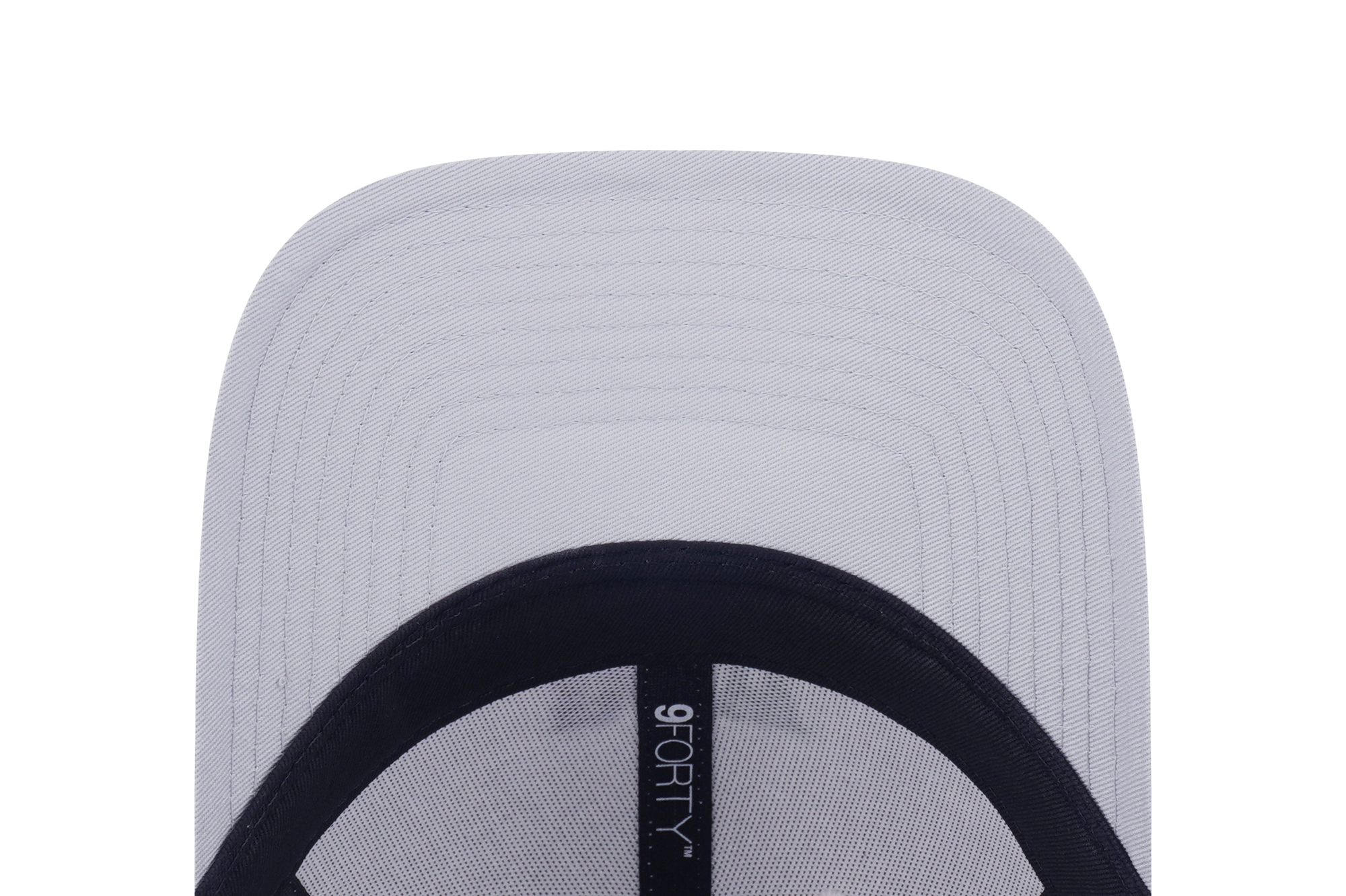 New Era 9FORTY Wordmark 90s Vibe White Dolphin Gray Adjustable Cap